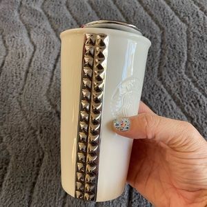 Starbucks ceramic studded cup